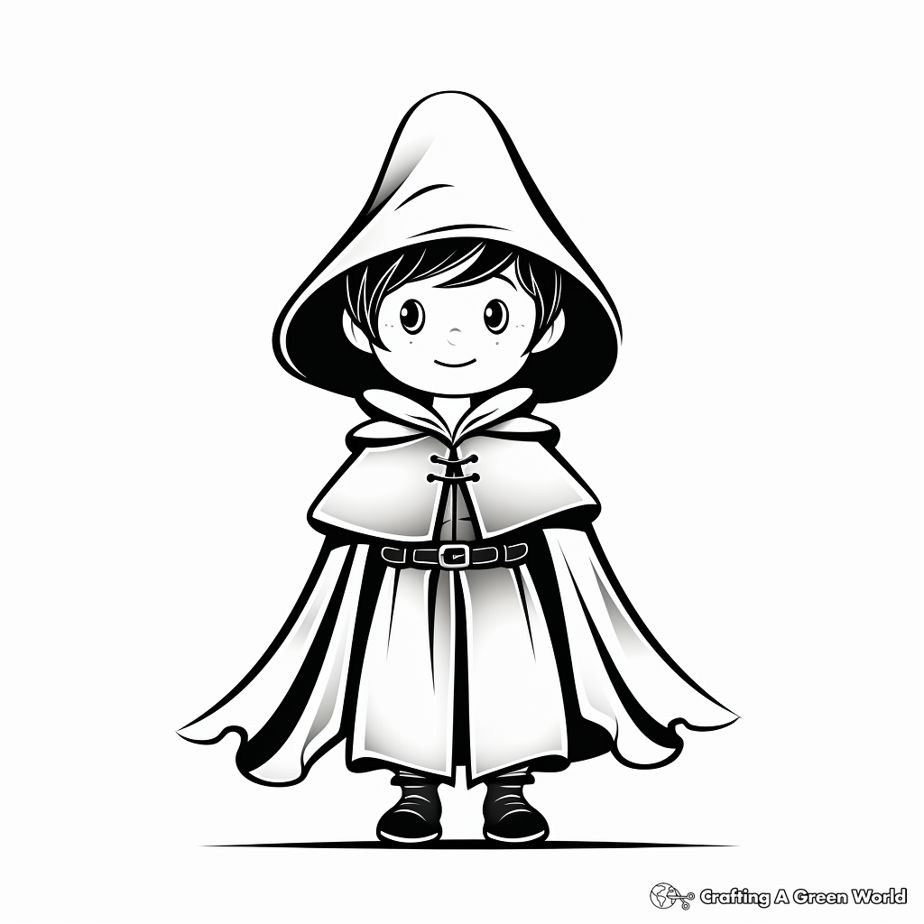 Pilgrim coloring pages