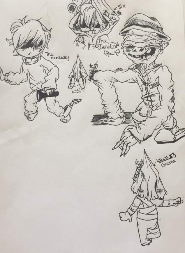 Le doodles ðlittle nightmaresð amino