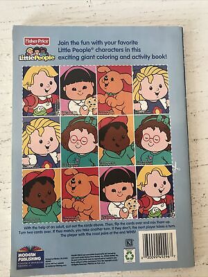Fisher price little people lets play all day and mr potato head loring book