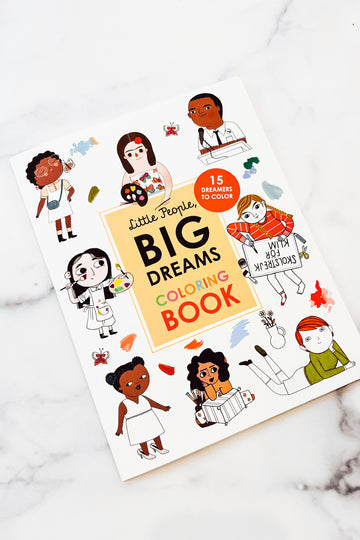 Little people big dreams coloring book bought beautifully artisan market