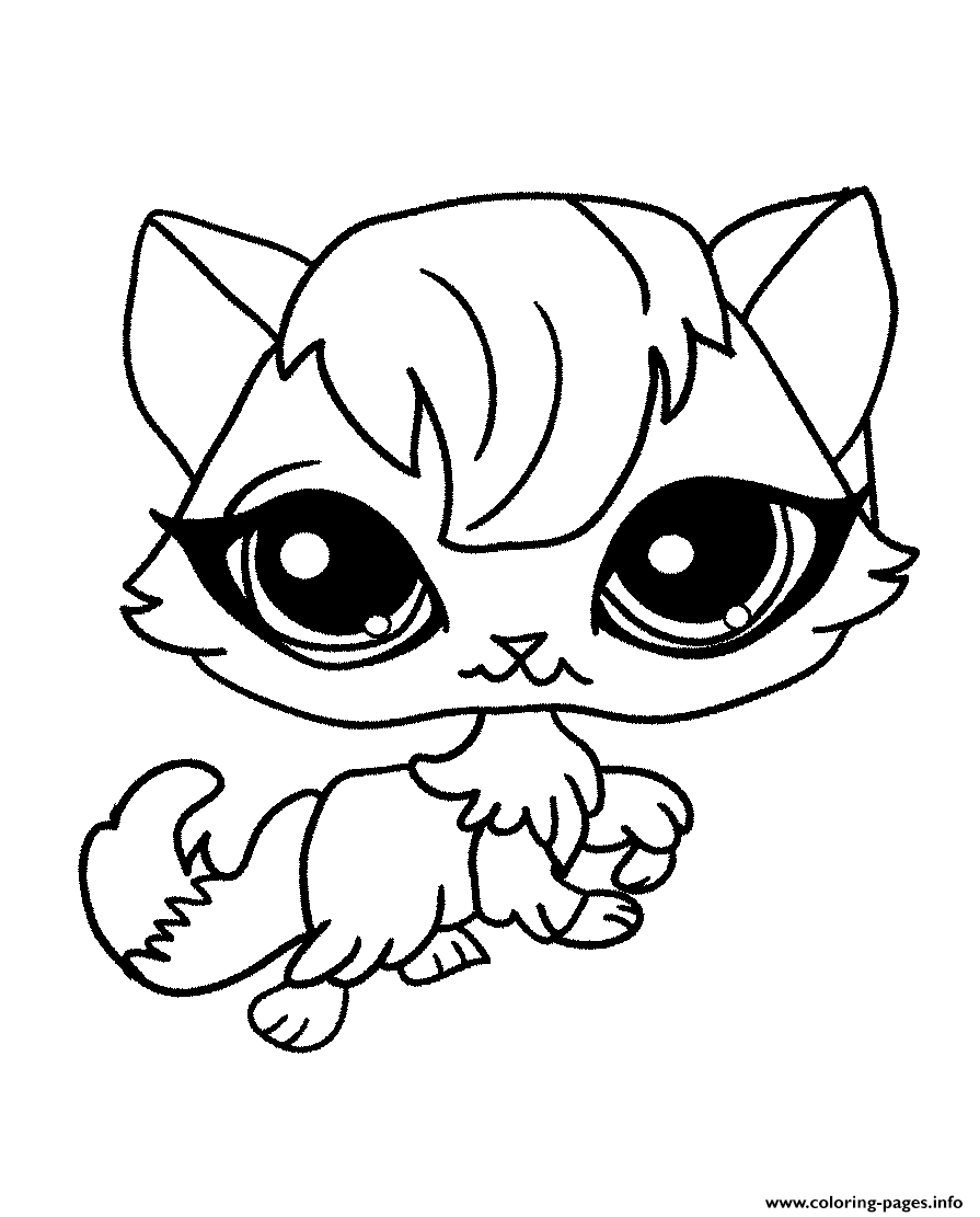 Littlest pet shop coloring page printable