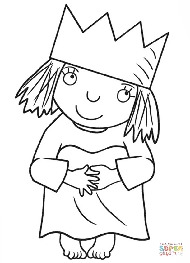Little princess coloring page free printable coloring pages princess coloring pages coloring pages for girls mermaid coloring pages