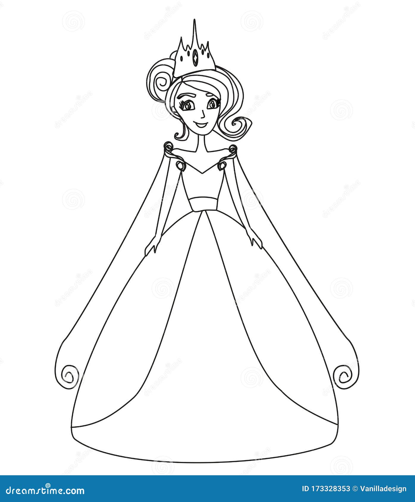Beautiful little princess