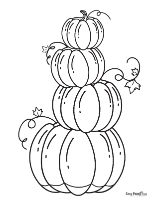 Pumpkin coloring pages