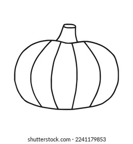Cute pumpkin coloring book pages picturepumpkin stock vector royalty free