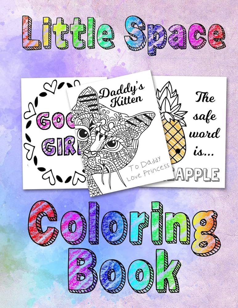 Little space loring book for adults bdsm ddlg abdl lifestyle princess bdsm books