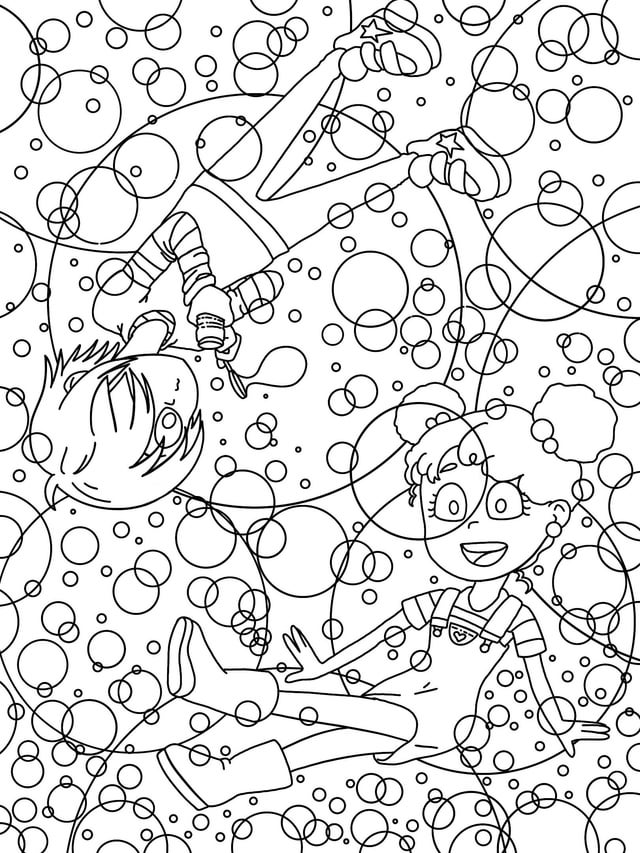 Made another coloring page characters inspired by two characters from my little space town drawing i posted on an old account âºï rageregression