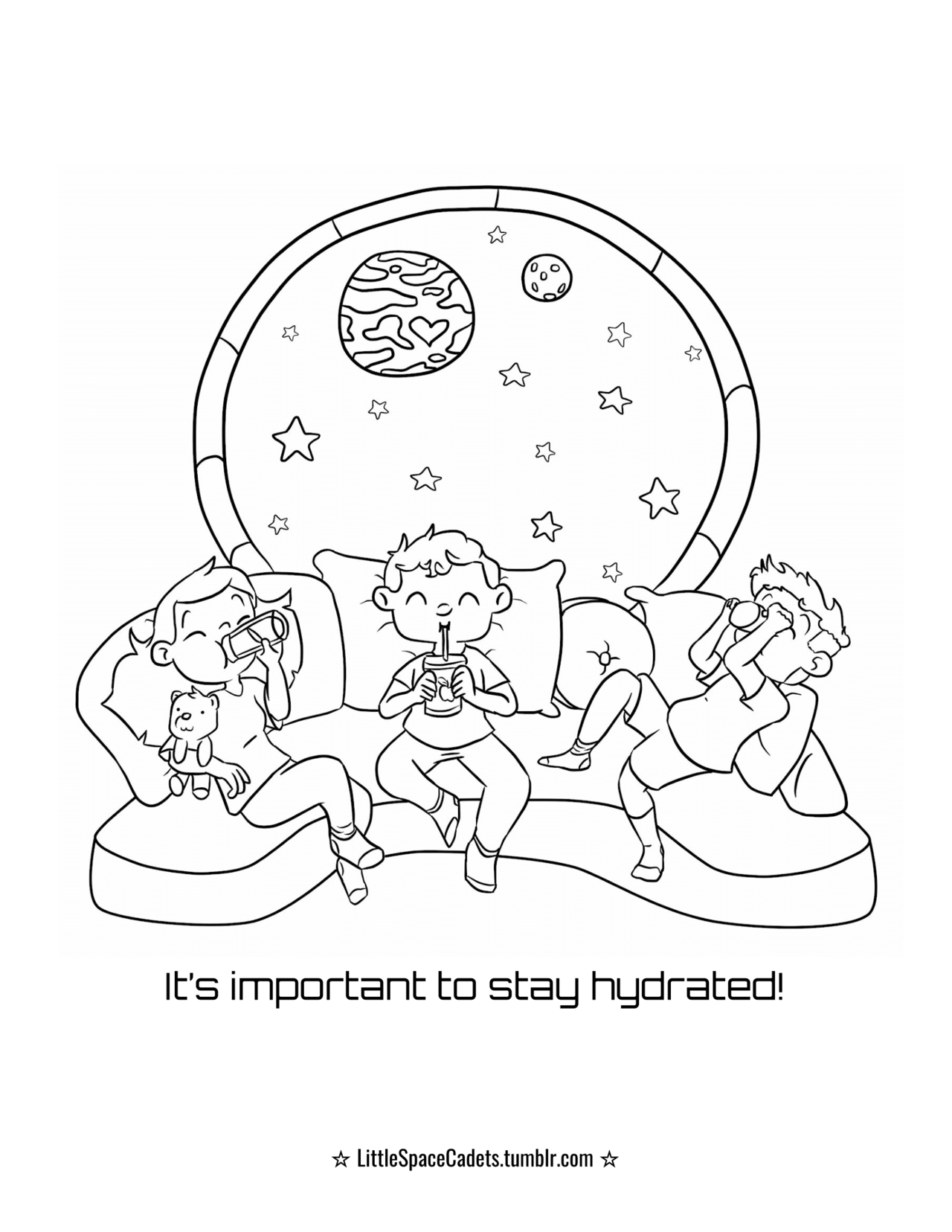 Blast off into little space â â heres another reminder along with some fun