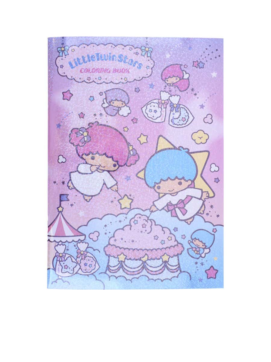 Off on sanrio loring book l little twin stars multi