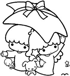 Little twin stars coloring pages ideas star coloring pages little twin stars coloring pages