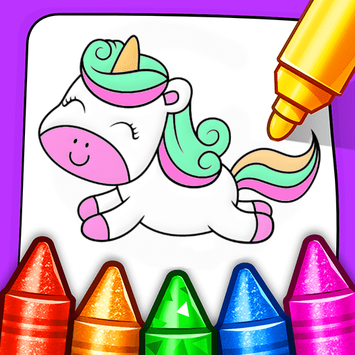Little unicorn coloring pages â âsovellukset