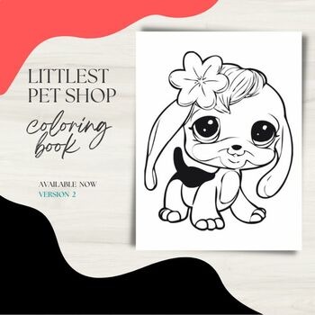 Littlest pet shop coloring book of the new year and winter activities v