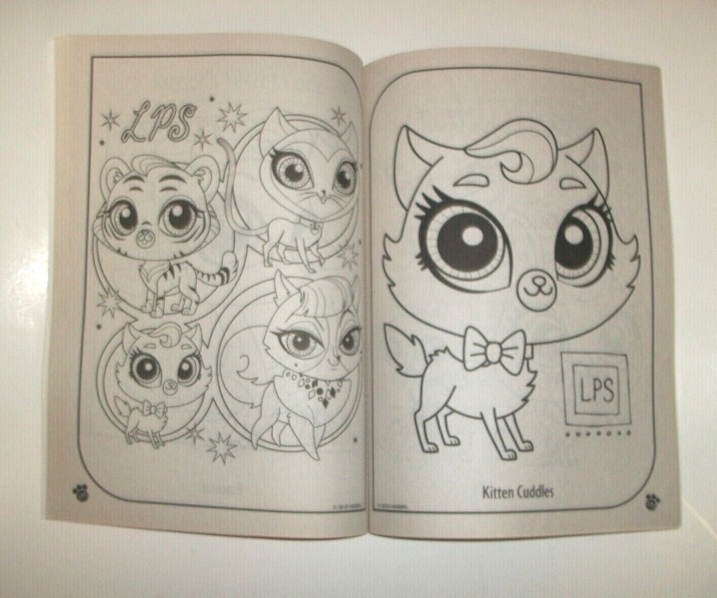 Littlest pet shop jumbo coloring and activity book runway ready lps bendon hasbo for sale online