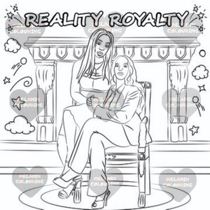 Reality tv coloring