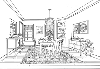 Color at home a young house love coloring book petersik sherry john borawski joan paige tate co books