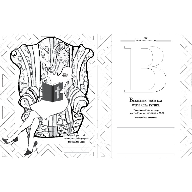 Trading up watercoloring book by kings daughters â kings daughters regal lifestyle collection