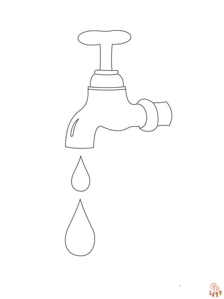 Dive into creativity with water coloring pages