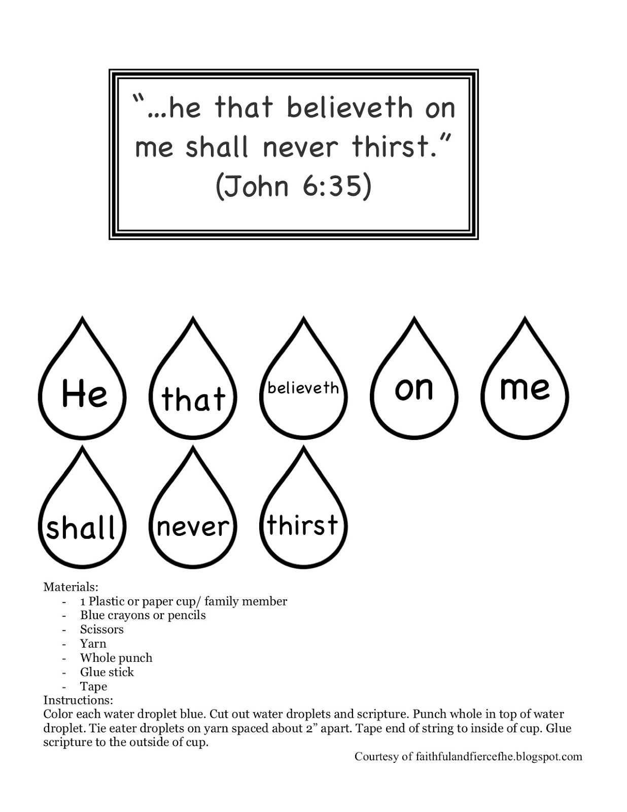 Faithful and fierce fhe lesson john