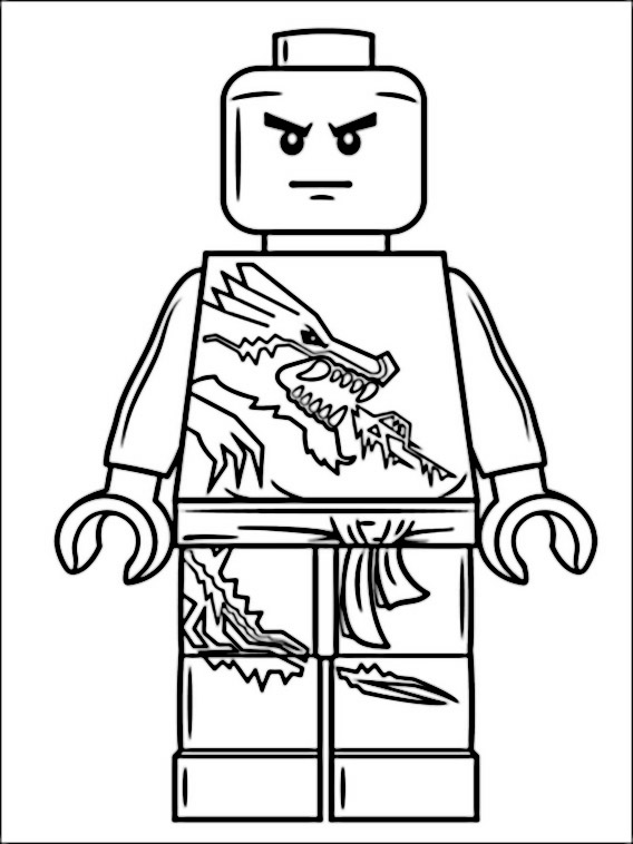 Free printable coloring book lego ninjago