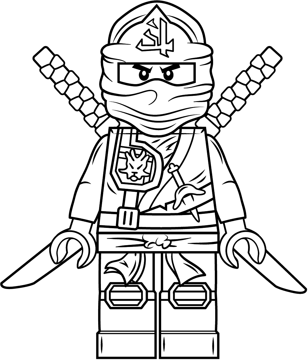 Ninjago malvorlagen