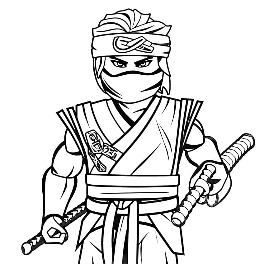 Ninjago coloring pages