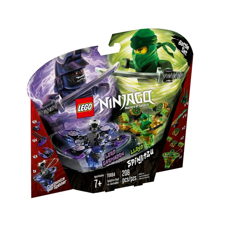 Lego ninjago spinjitzu lloyd vs garmadon