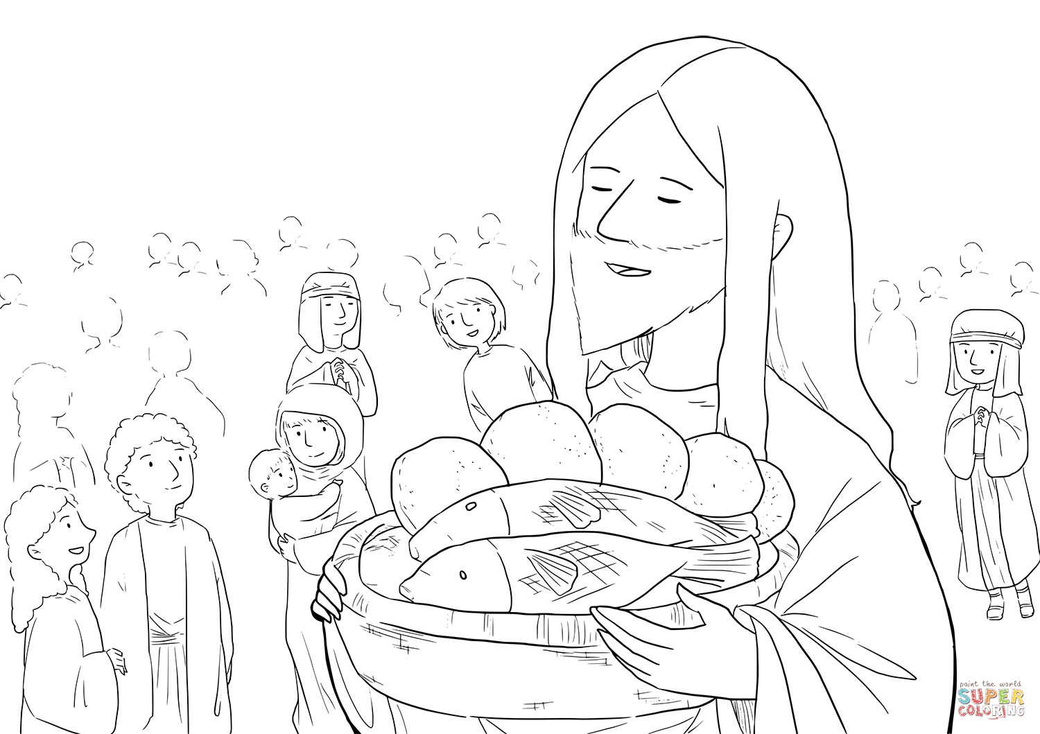 Matthew feeding
