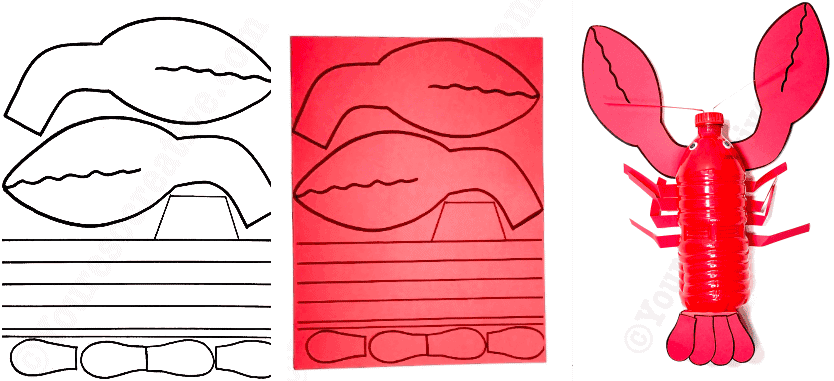 Adorable lobster crafts activities