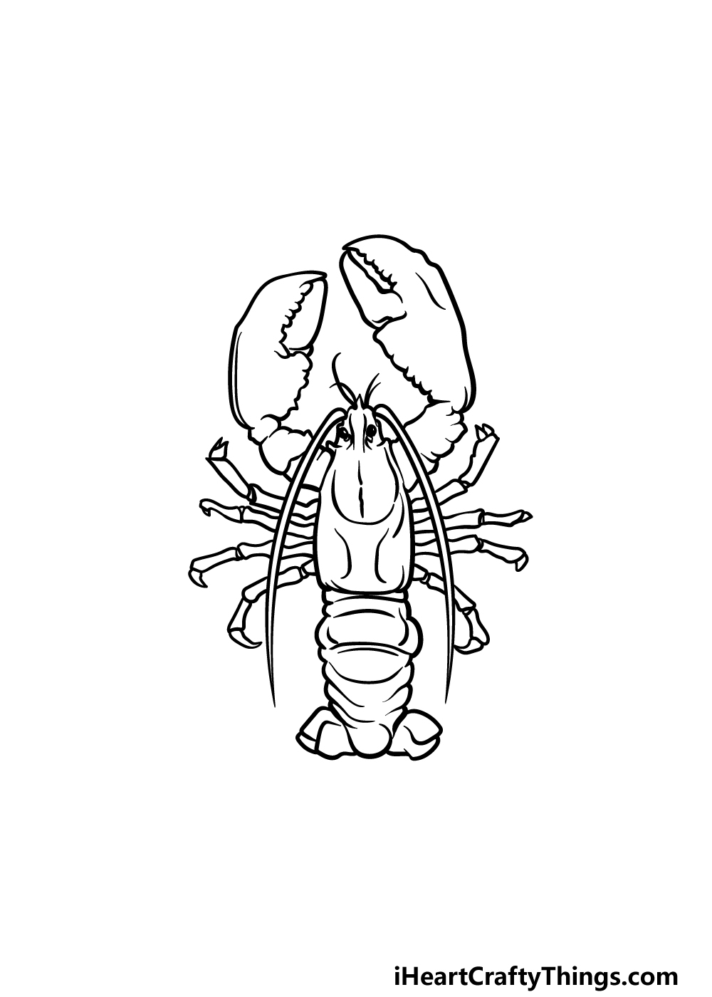 Lobster drawing