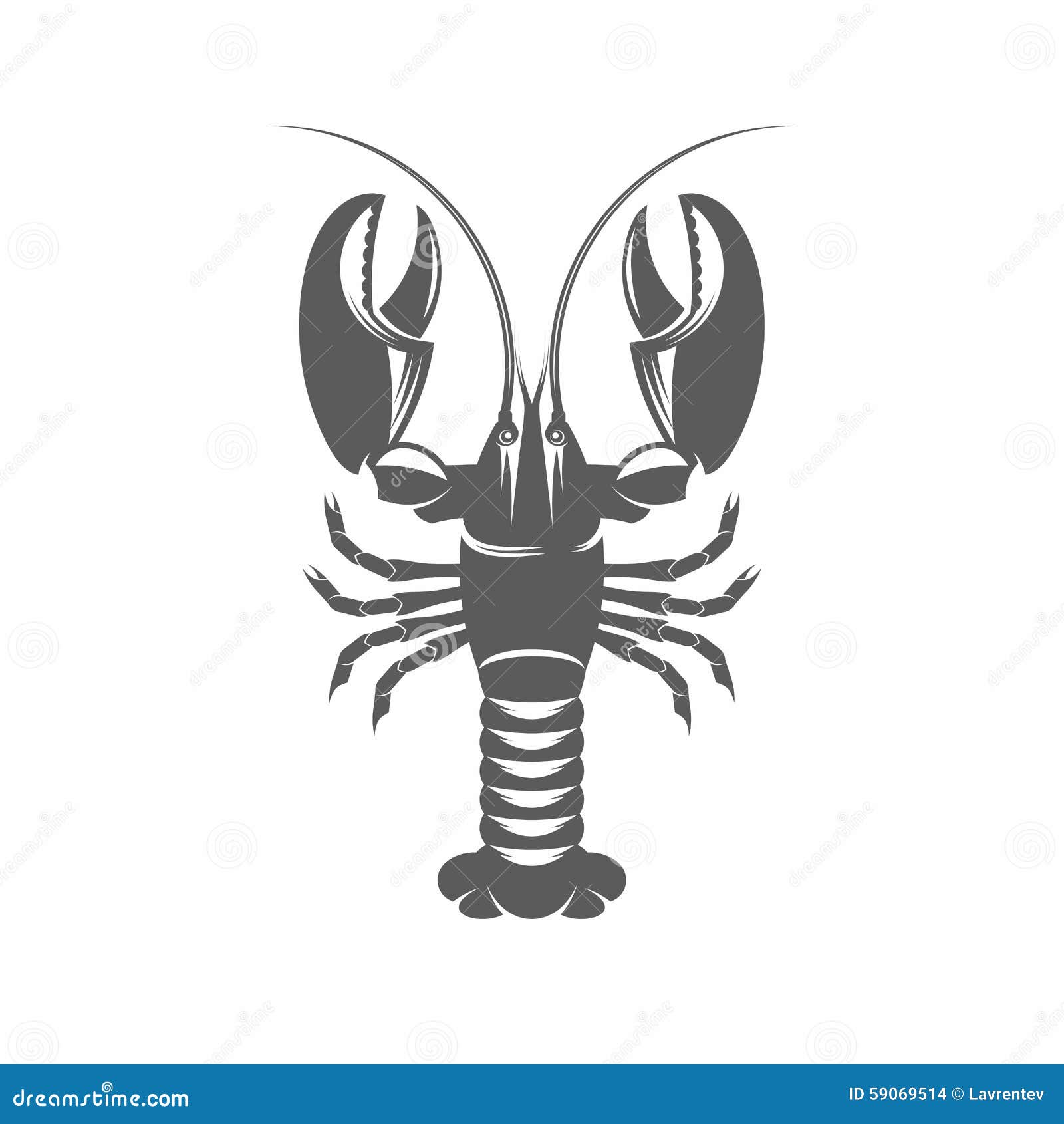 Lobster stencil stock illustrations â lobster stencil stock illustrations vectors clipart