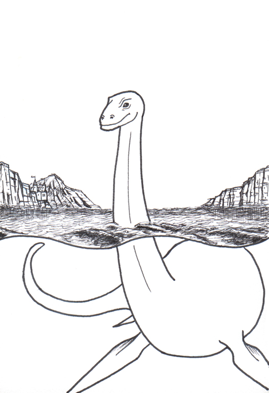 Loch ness monster by fordzany on