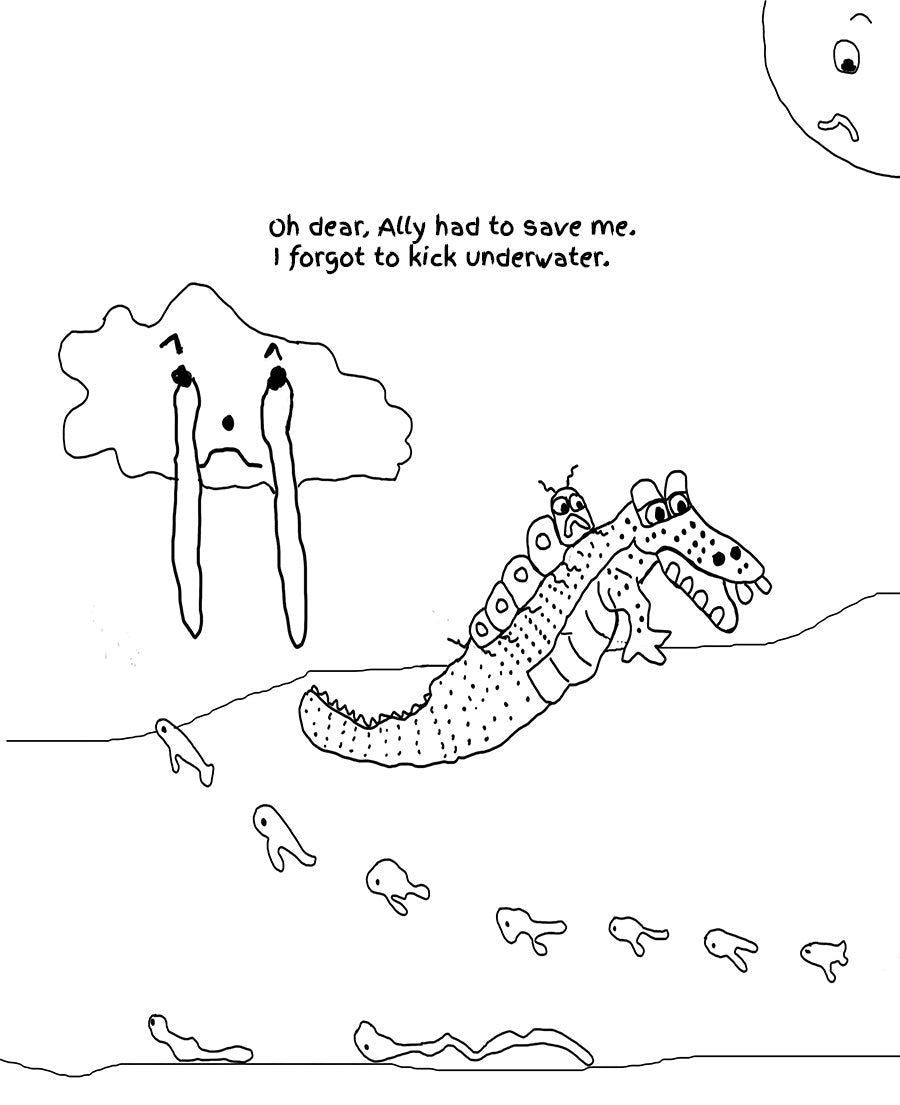 Katies caterpillars coloring book â