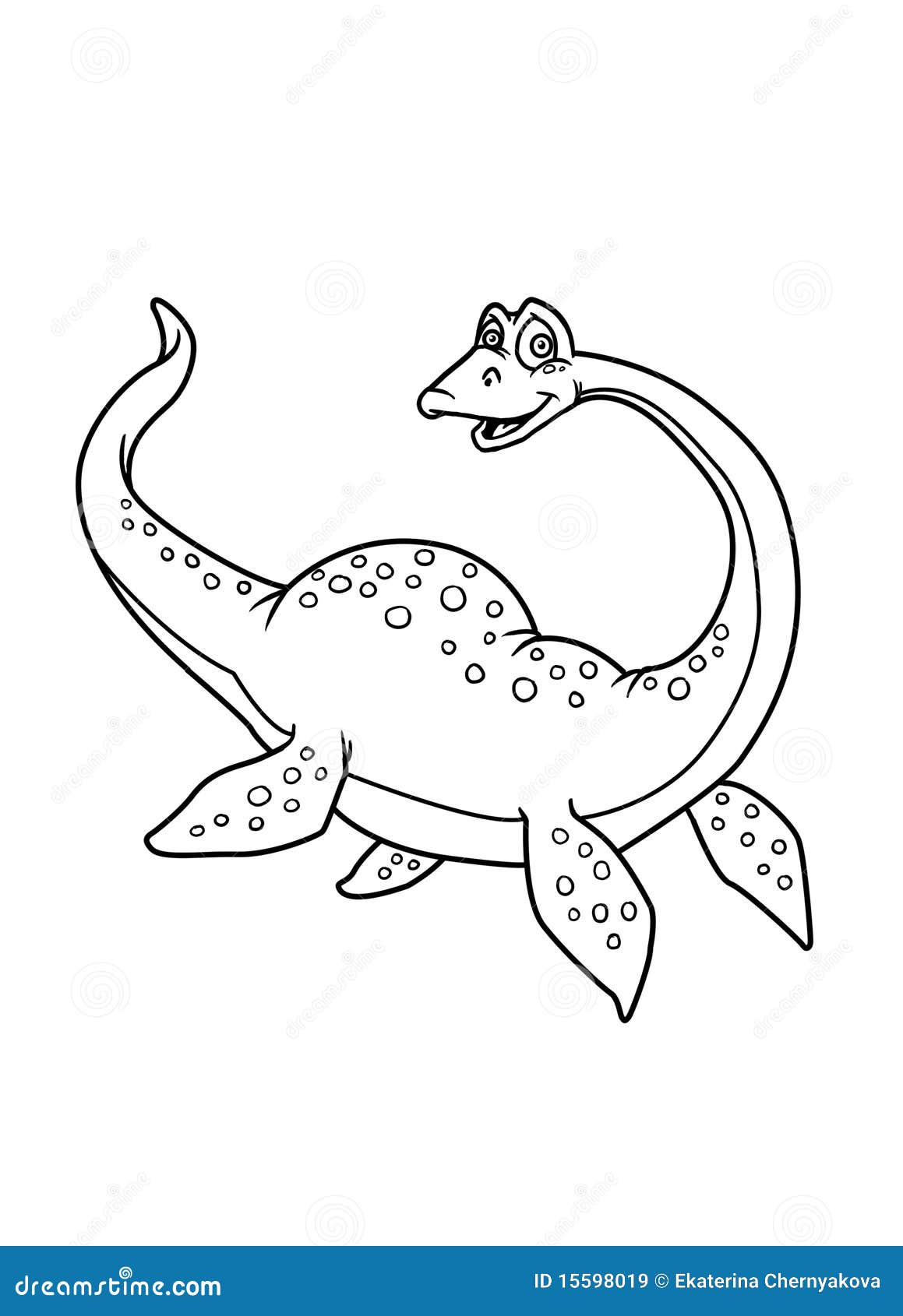 Coloring pages dinosaur stock illustration illustration of diplodocus