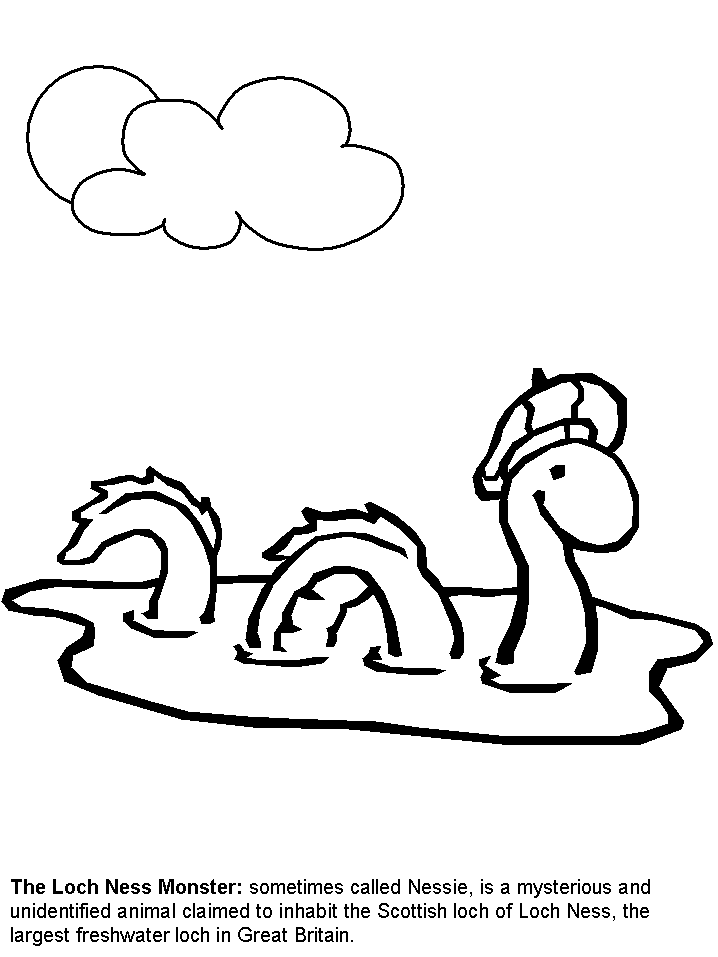 Loch ness monster children