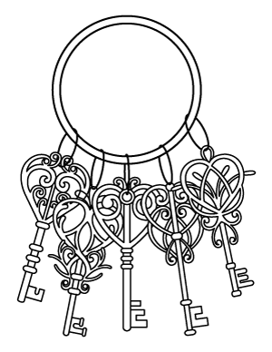 Free printable heart coloring pages page