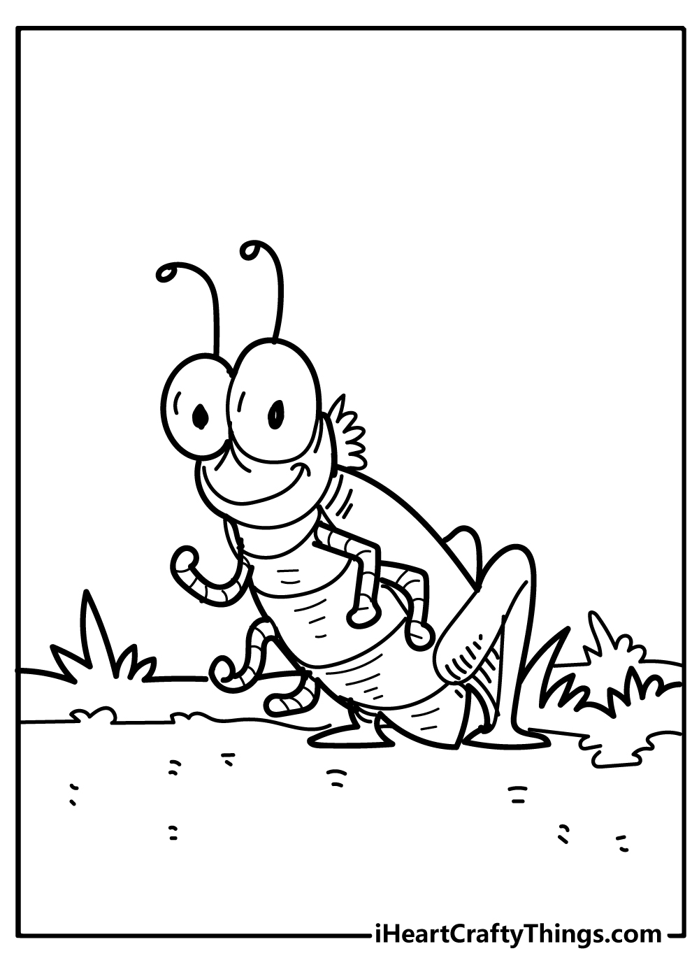Bugs coloring pages free printables
