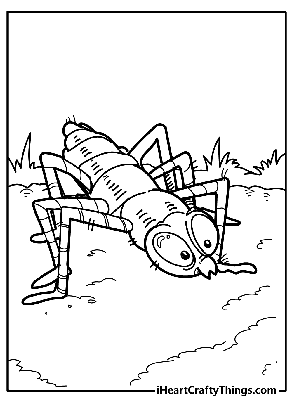 Bugs coloring pages free printables