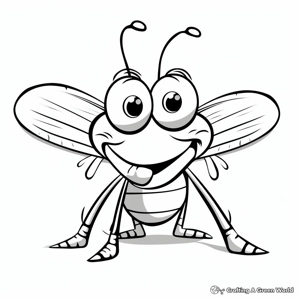 Locust coloring pages