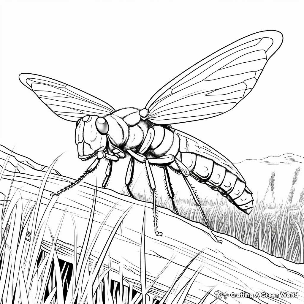 Locust coloring pages