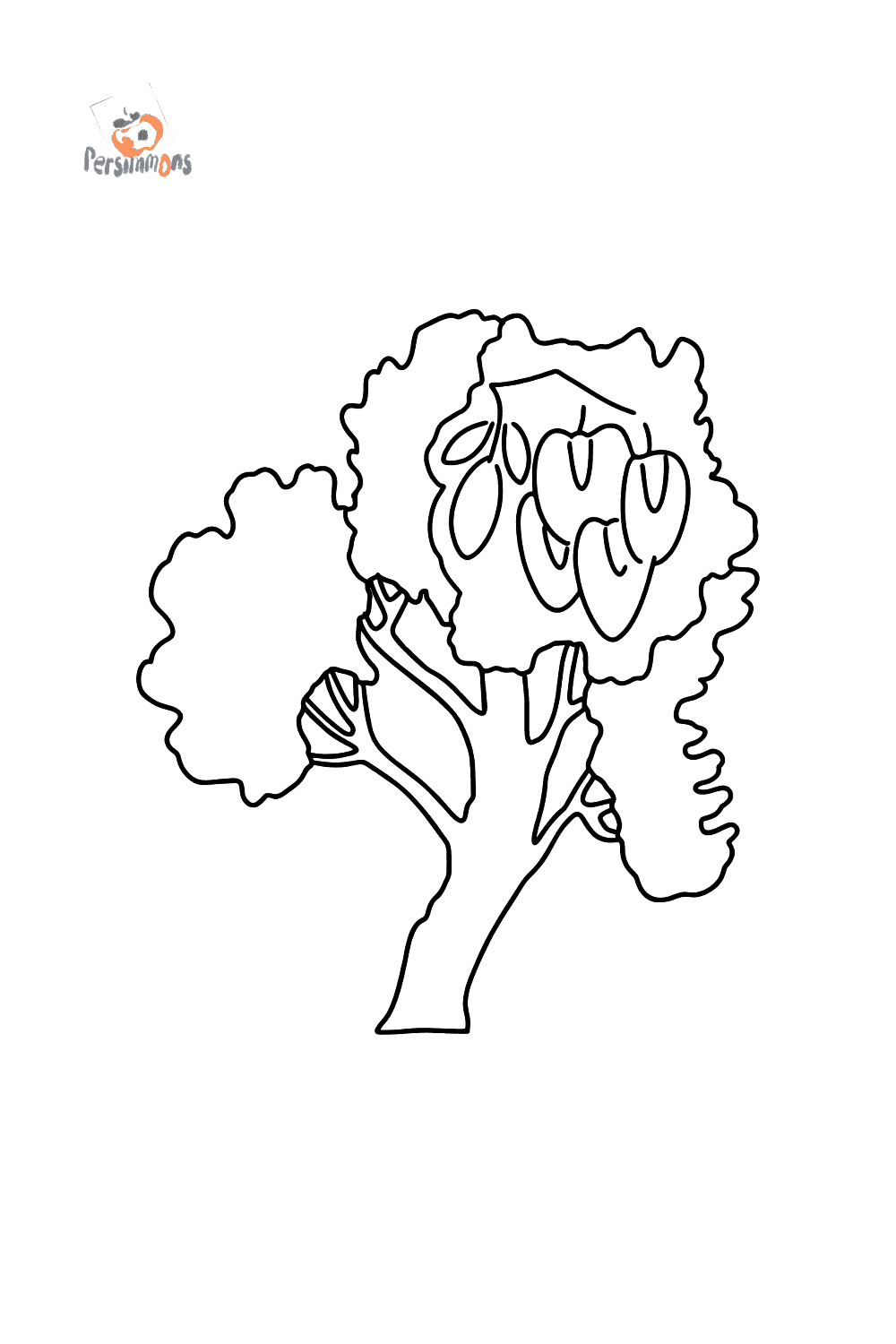 Locust tree robinia pseudoacacia coloring page â online for free
