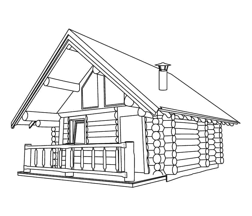 Log cabin flue kits