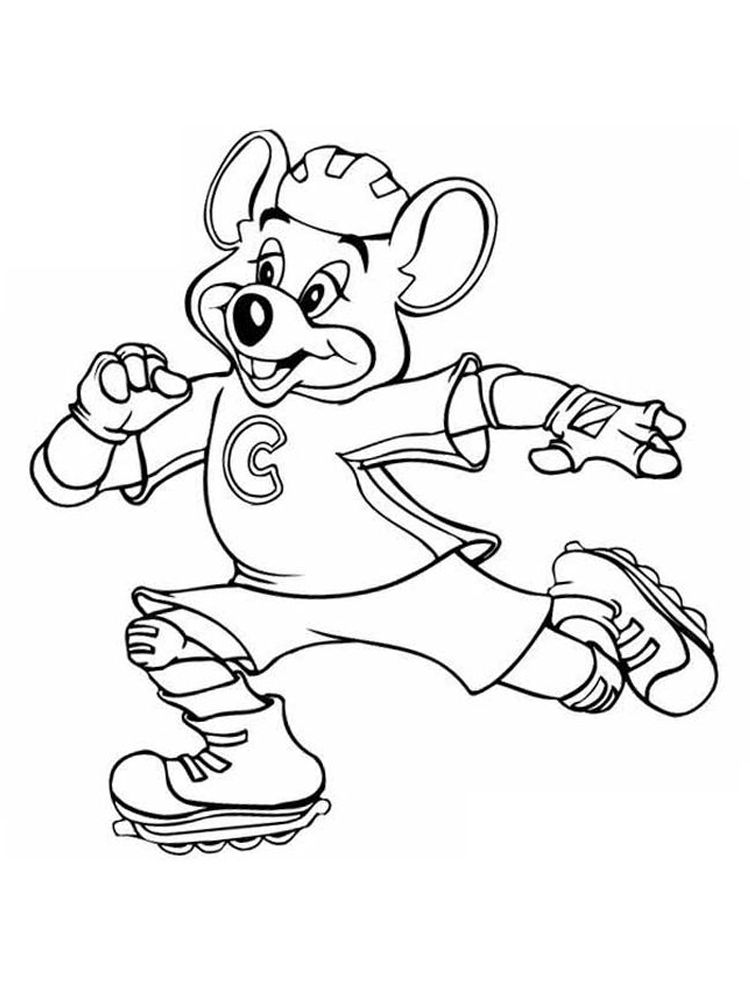Chuck e cheese coloring pages free printable chuck e cheeses is a chain of american family entertainmenâ coloring pages cartoon coloring pages chuck e cheese