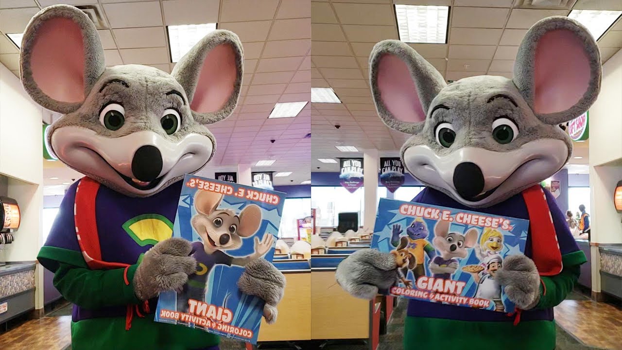 Chuck e cheese coloring and activity book chuck e cheese fun crayons