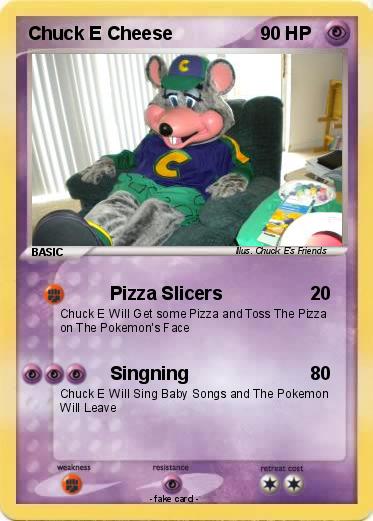 Pokemon chuck e cheese