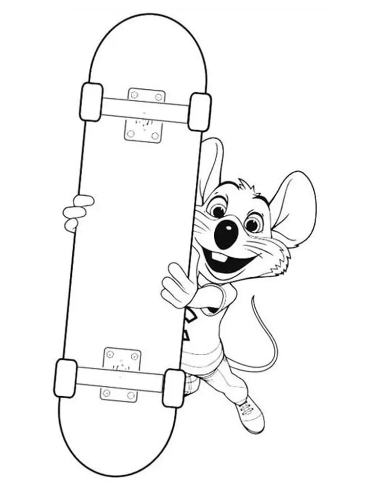 Chuck e cheese fãrbung seite