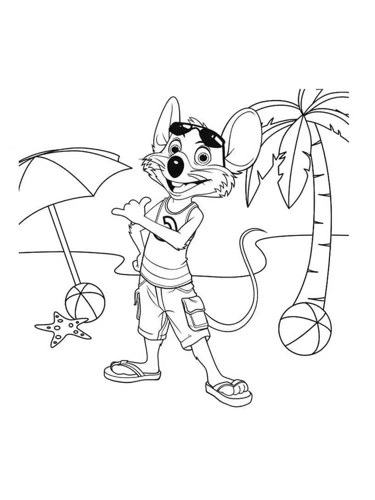 Chuck e cheese malvorlagen