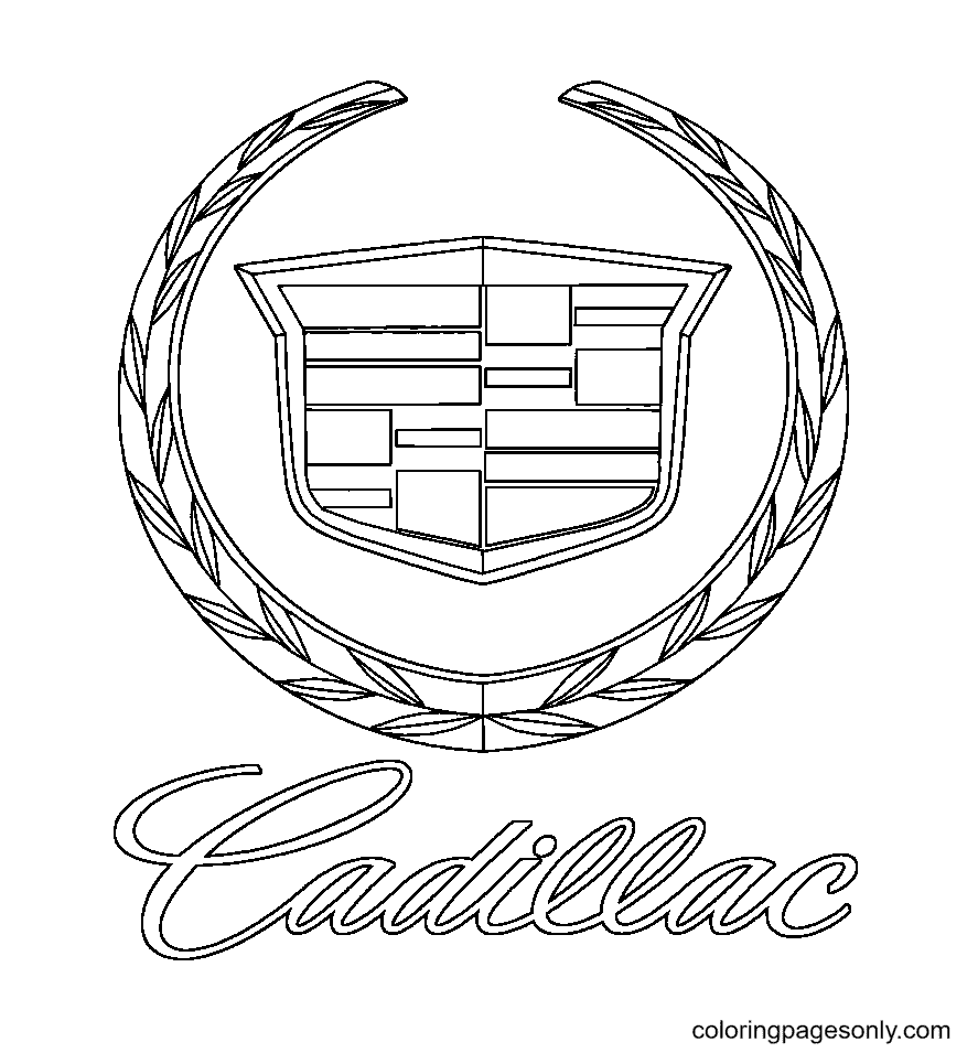 Car logo coloring pages printable for free download