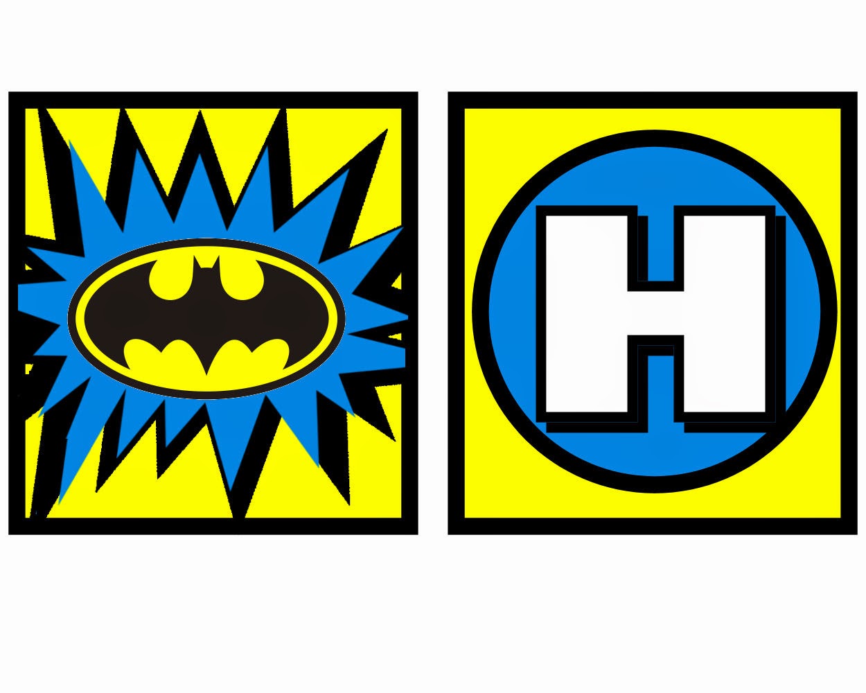 Batman free printable mini kit