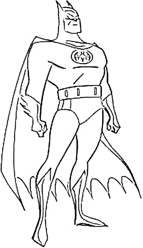 Colorear batman