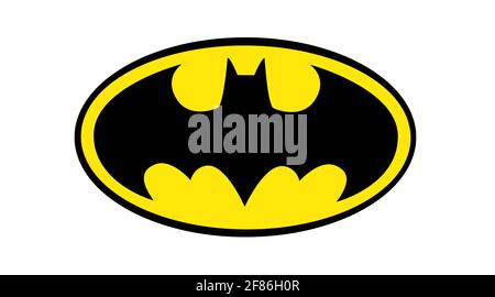 Dc ics batman cut out stock images pictures